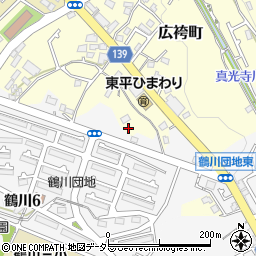 東京都町田市広袴町549周辺の地図