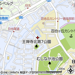 神奈川県川崎市麻生区王禅寺西5丁目24-8周辺の地図