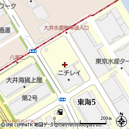 東京都大田区東海5丁目2周辺の地図