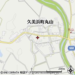 京都府京丹後市久美浜町丸山290周辺の地図