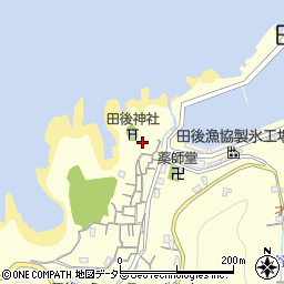 鳥取県岩美郡岩美町田後504周辺の地図