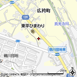 東京都町田市広袴町513-1周辺の地図