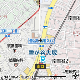 東京都大田区雪谷大塚町1-15周辺の地図