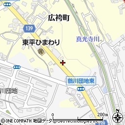 東京都町田市広袴町484周辺の地図