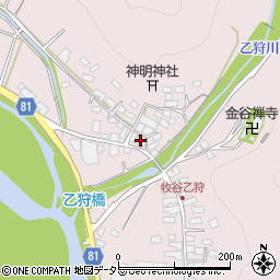 岐阜県美濃市乙狩949周辺の地図