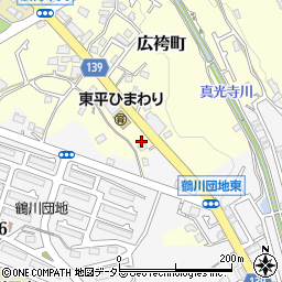 東京都町田市広袴町513周辺の地図