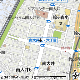 ＧＲＡＮＤＴＲＵＴＨ大森ＲＩＳＥ周辺の地図