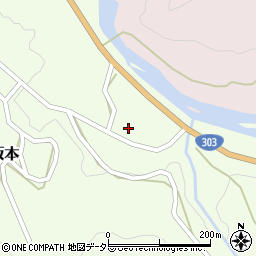 岐阜県揖斐郡揖斐川町坂内坂本3414周辺の地図