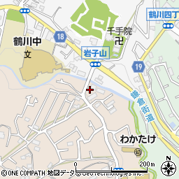 東京都町田市野津田町1355周辺の地図