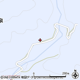 岐阜県加茂郡白川町和泉468周辺の地図