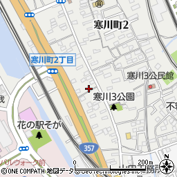 千葉県千葉市中央区寒川町3丁目28周辺の地図