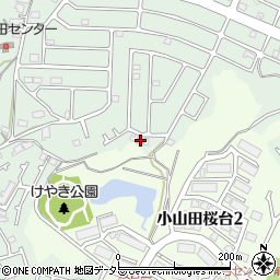 東京都町田市上小山田町3023周辺の地図
