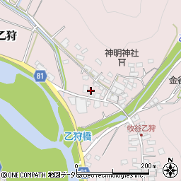 岐阜県美濃市乙狩953周辺の地図
