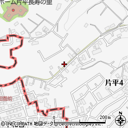 神奈川県川崎市麻生区片平1980周辺の地図