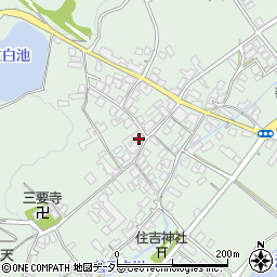 松村産業株式会社　木くず処分場周辺の地図