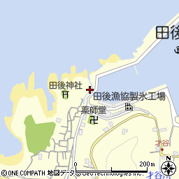 鳥取県岩美郡岩美町田後362周辺の地図