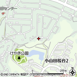 東京都町田市上小山田町3023-3周辺の地図