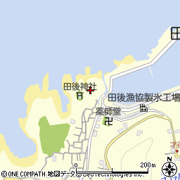 鳥取県岩美郡岩美町田後509周辺の地図