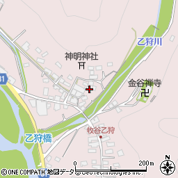 岐阜県美濃市乙狩992周辺の地図