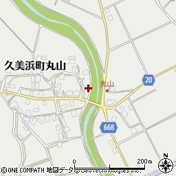 京都府京丹後市久美浜町丸山340周辺の地図