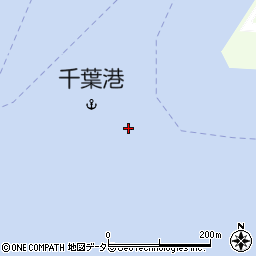 千葉港周辺の地図