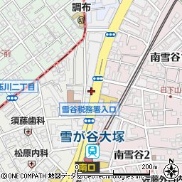 東京都大田区雪谷大塚町1周辺の地図
