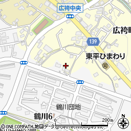 東京都町田市広袴町616周辺の地図