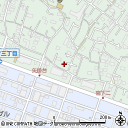 神奈川県相模原市中央区宮下本町3丁目2-36周辺の地図