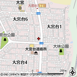 木屋医院周辺の地図