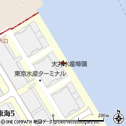 東京都大田区東海5丁目3周辺の地図