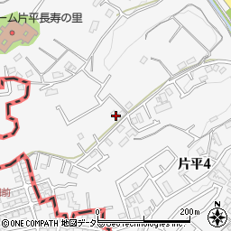 神奈川県川崎市麻生区片平1981周辺の地図