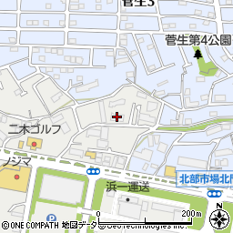 シーズンソレアード弐番館周辺の地図