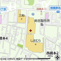 ロイヤルホームセンター相模原橋本店周辺の地図