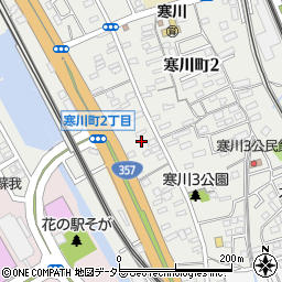 千葉県千葉市中央区寒川町3丁目15周辺の地図