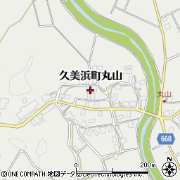 京都府京丹後市久美浜町丸山310周辺の地図
