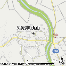 京都府京丹後市久美浜町丸山316周辺の地図