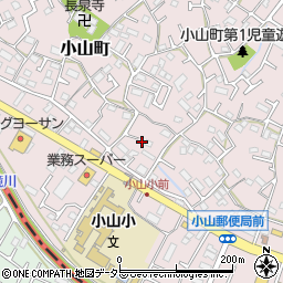 東京都町田市小山町1026-2周辺の地図