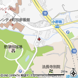 東京都町田市小野路町1693周辺の地図