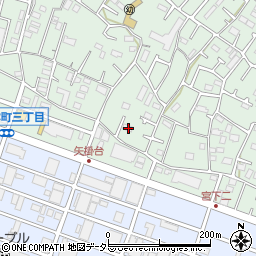 神奈川県相模原市中央区宮下本町3丁目2-3周辺の地図