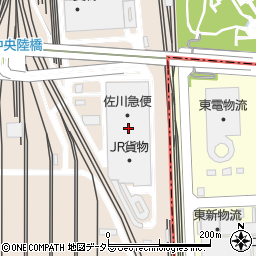 佐川急便株式会社　城南営業所周辺の地図