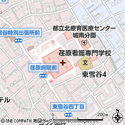 東京都　福祉保健局北療育医療センター城南分園周辺の地図