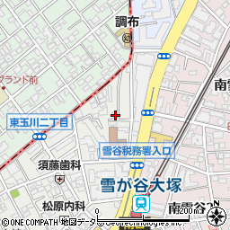 東京都大田区雪谷大塚町3-22周辺の地図