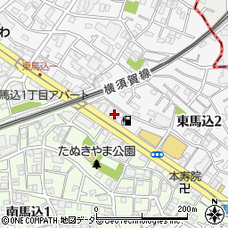 サンセルモ玉泉院大田会館周辺の地図