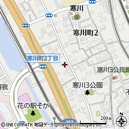 千葉県千葉市中央区寒川町3丁目10周辺の地図