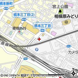 株式会社ラケットショップフジ橋本店周辺の地図