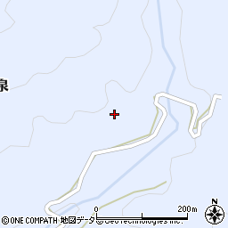 岐阜県加茂郡白川町和泉444周辺の地図