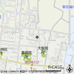 山梨県中央市東花輪1949-3周辺の地図