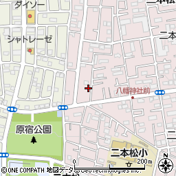 神奈川県相模原市緑区二本松3丁目13-7周辺の地図