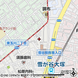 東京都大田区雪谷大塚町3-3周辺の地図