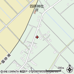 千葉県山武市島623周辺の地図